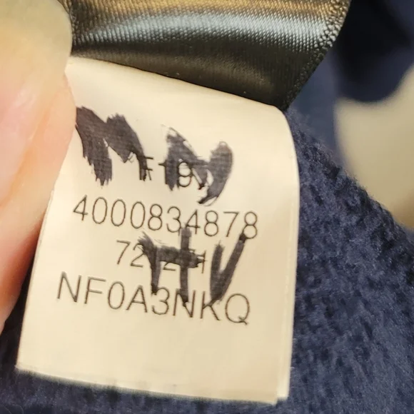 The North Face Girl's Jacket with Removeable Fleece in Navy Blue